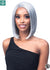 black woman grey human hair wig rosalie